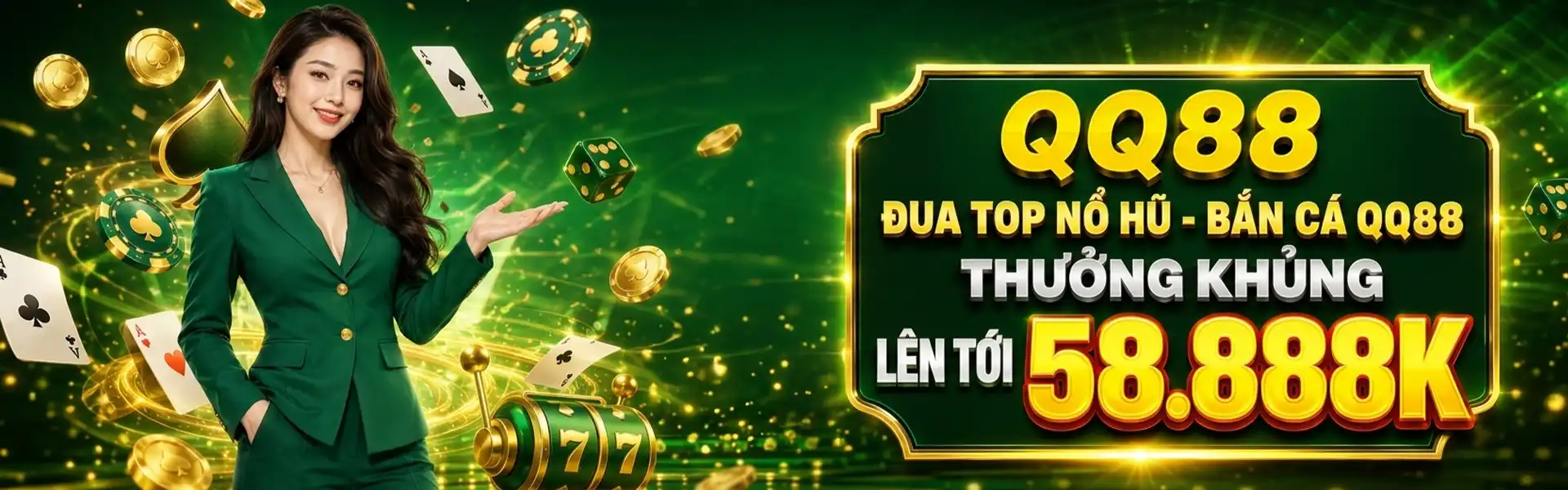 Đua Top Nổ Hũ - Bắn Cá QQ88 Thưởng Khủng Lên Tới 58.888K